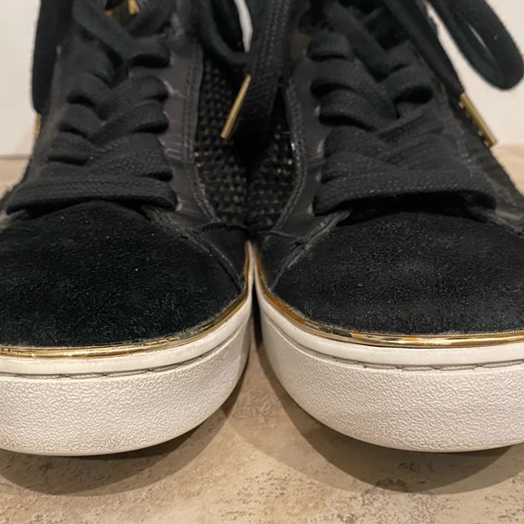 Black Leather Hightops - Picture 9 of 9